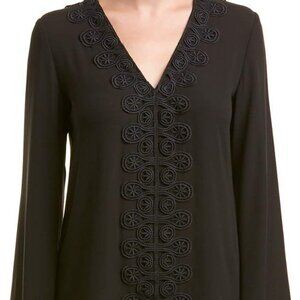 Bailey 44 Bolshevik Lace Trip Top in Black
